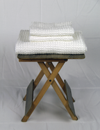 Light Grey linen waffle towel